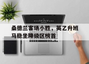 APP下载-桑德兰客场小胜，英乙升班马稳坐降级区榜首