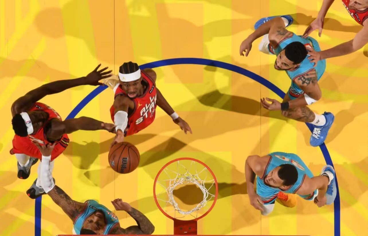 库里强势横扫马龙晋级半决赛，状态火热！！